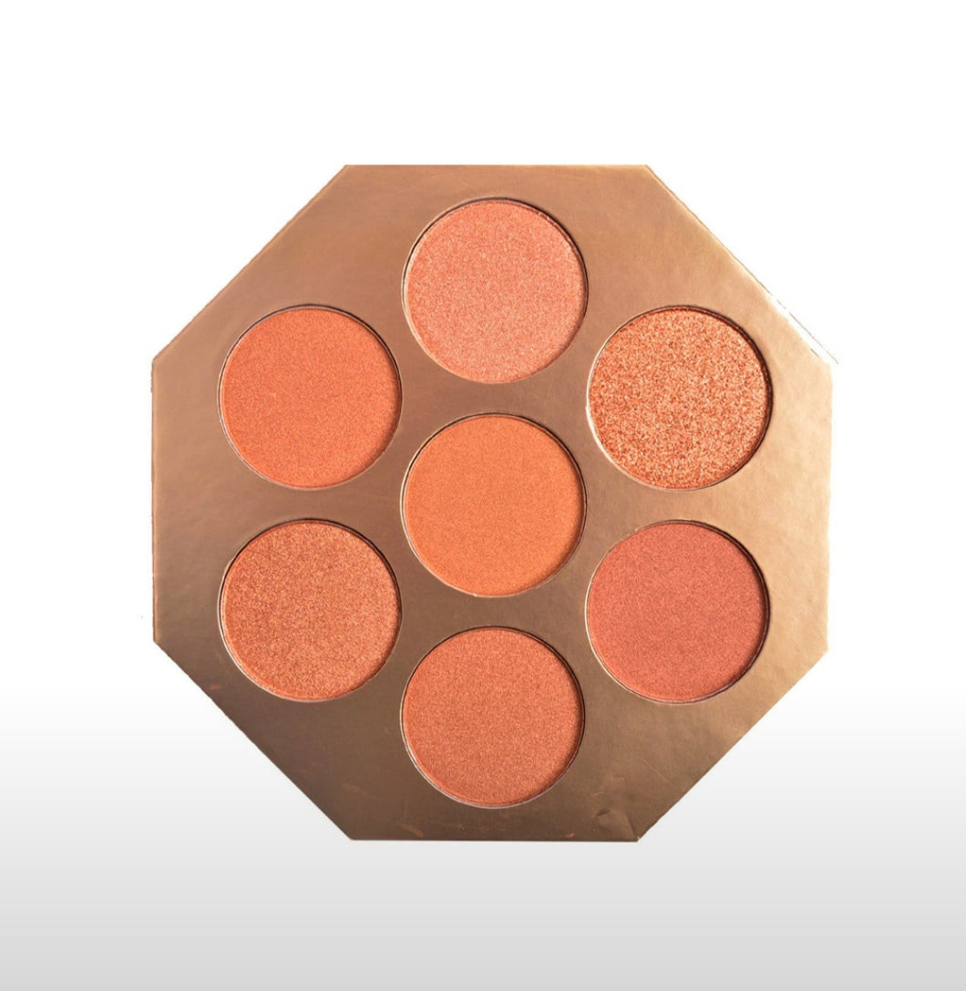 MALIBU GLITZ PALETA DE ILUMINADORES y BRONCEADORES