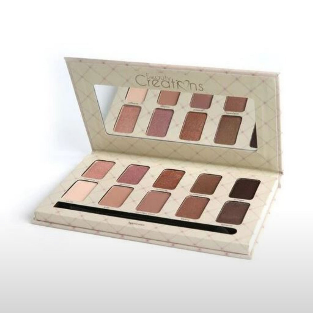 BEAUTY CREATIONS PALETA THE NUDES 10