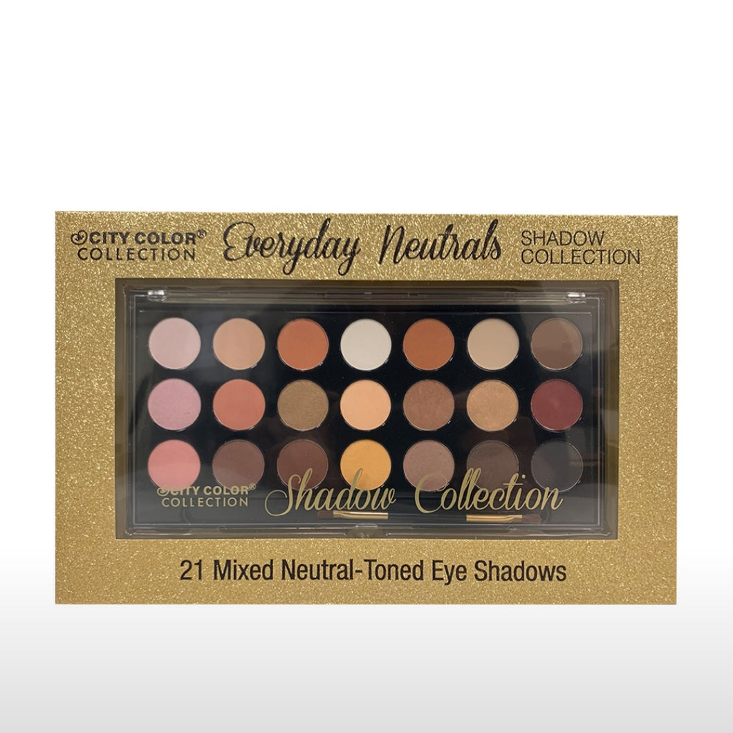 CITY COLOR- EVERYDAY NEUTRALS 21 SOMBRAS
