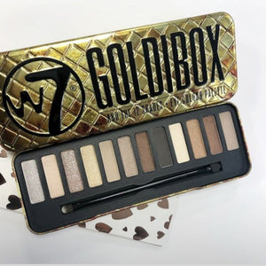 W7 GOLDIBOX PALETA DE SOMBRAS