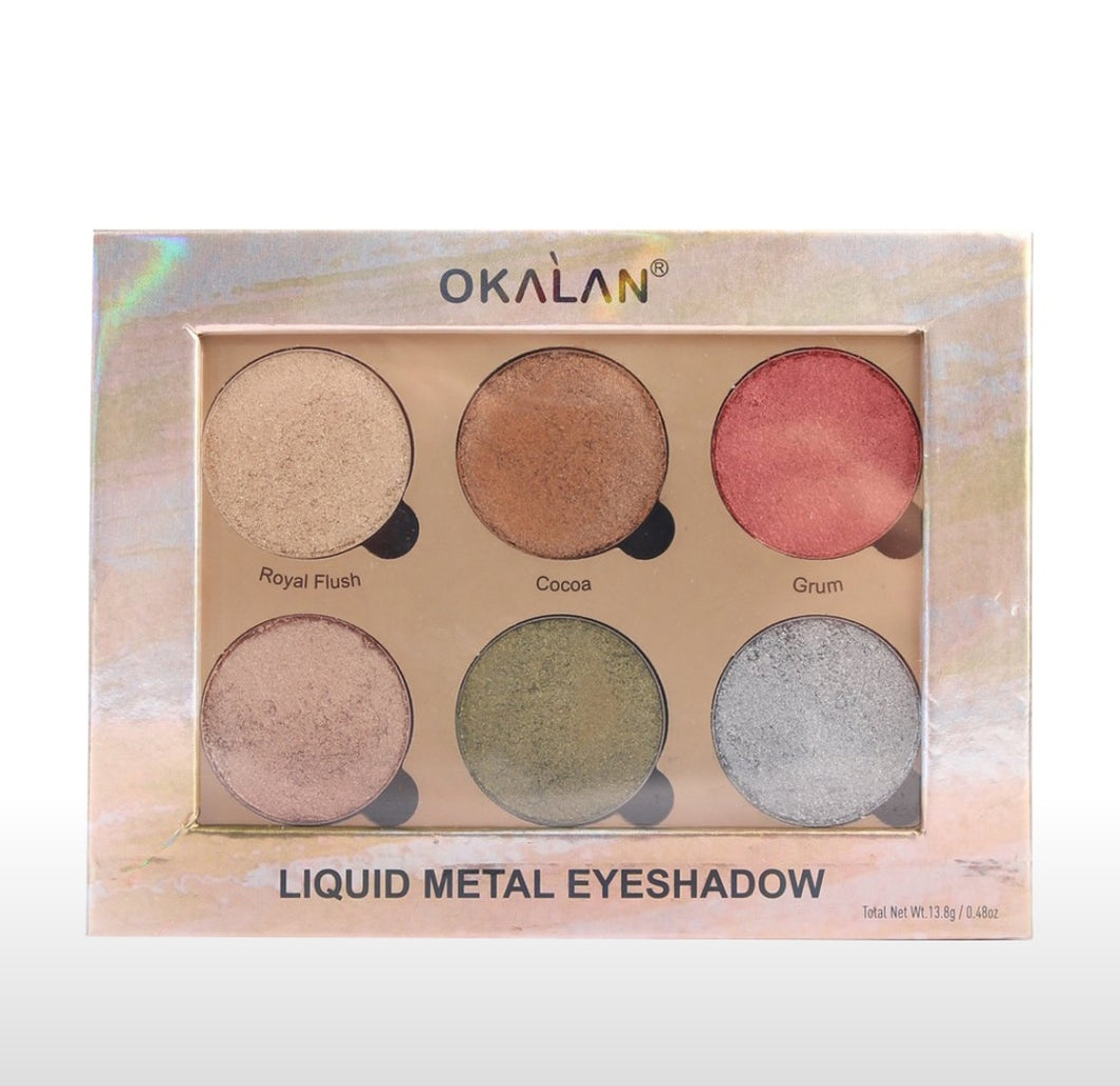 OKALAN 6 SOMBRAS METALICAS